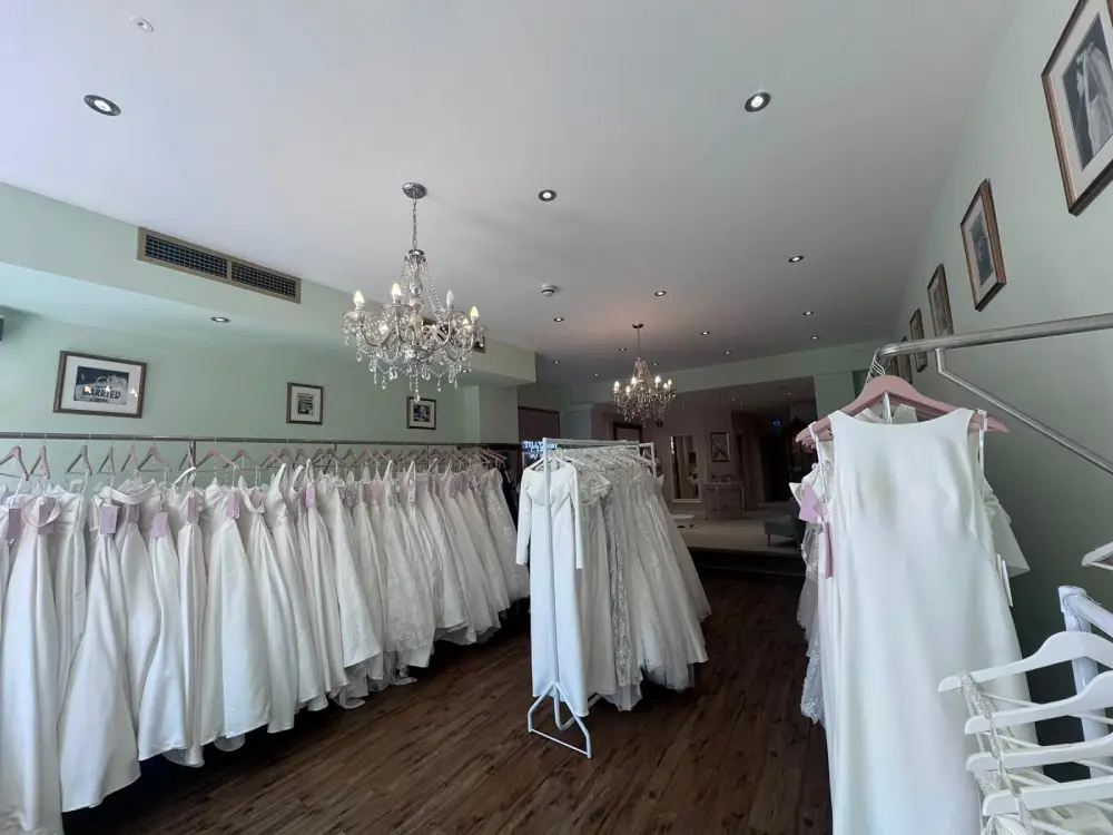 Large Collection Of Wedding Dresses